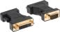 Preview: LINK2GO Adapter DVI-I - VGA AD2212BB female -male