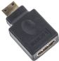 Preview: LINK2GO Adapter Mini-HDMI - HDMI AD5111BB male/female