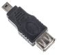 Preview: LINK2GO Adapter USB A AD6512BB Mini USB B, female/male
