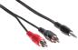 Preview: LINK2GO Stereo Cable, 3.5-Cinch SC2113KBB male/male, 2.0m