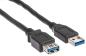 Preview: LINK2GO USB 3.0 cable A-A US3111KBB male/female, 2.0m