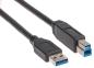 Preview: LINK2GO USB 3.0 Cable A-B US3213KBB male/male, 2.0m