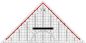 Preview: M+r geometriedreieck 30cm 723320100 abnehmbarer griff acryl - Mr-723320100-4004627417001