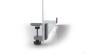 Preview: Magnetoplan hygienewand 1000x600mm 11029100 acrylglas, mit klemmhalter - Magnetoplan-11029100-4013695063874-03.jpg