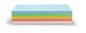 Preview: Magnetoplan moderationskarten 95x205mm 111151590 5-farbig ass. 250 stück - Magnetoplan-111151590-4013695058658