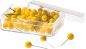 Preview: Magnetoplan pinwand-nadeln 111165002 gelb, 6x19mm 100 stück - Magnetoplan-111165002-4013695014494