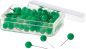 Preview: Magnetoplan pinwand-nadeln 111165005 grün, 6x19mm 100 stück - Magnetoplan-111165005-4013695014517
