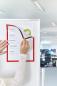 Preview: Magnetoplan magnetrahmen magnetofix a4 1130306 rot 5 stk. - Magnetoplan-1130306-4013695013671-04.jpg