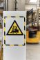 Preview: Magnetoplan magnetrahmen magnetofix a3 1131342 safety, gelb/schwarz 5 stück - Magnetoplan-1131342-4013695056975