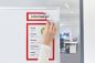 Preview: Magnetoplan magnetrahmen magnetofix 1131706 rot, topsign 232x52mm 5 stk. - Magnetoplan-1131706-4013695057262