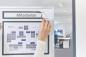 Preview: Magnetoplan magnetrahmen magnetofix 1131801 grau, topsign 319x52mm 5 stk. - Magnetoplan-1131801-4013695057279-02.jpg
