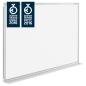 Preview: Magnetoplan design-whiteboard sp 1240588 stahl 1500x1200mm - Magnetoplan-1240588-4013695026008-02.jpg
