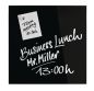 Preview: Magnetoplan design-glasboard 400x400mm 13401012 schwarz, magnetisch - Magnetoplan-13401012-4013695057064