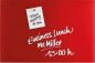 Preview: Magnetoplan design-glasboard 600x400mm 13402006 rot, magnetisch - Magnetoplan-13402006-4013695057088