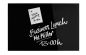 Preview: Magnetoplan design-glasboard 600x400mm 13402012 schwarz, magnetisch - Magnetoplan-13402012-4013695057095