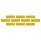 Preview: Magnetoplan rechteck-magnethalter 1665102 gelb 10 stk. - Magnetoplan-1665102-4013695025551