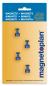 Preview: Magnetoplan magnet. memohalter 18x11mm 1666114 dunkelblau 4 stk. - Magnetoplan-1666114-4013695024851-04.jpg