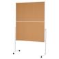 Preview: Magnetoplan moderationstafel naturkork 2111324 klappbar 1500x1200mm - Magnetoplan-2111324-4013695030258