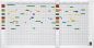 Preview: Magnetoplan urlaubs/aktivitätenplaner 3703455 5 tage, 45 ma, 1500x600mm - Magnetoplan-3703455-4013695013701