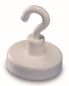 Preview: Magnetoplan hakenmagnet 36mm 52636 weiss 8kg - Magnetoplan-52636-4013695024912