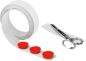 Preview: Magnetoplan magnetband 5705105 weiss 5mx35mm - Magnetoplan-5705105-4013695028682
