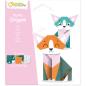 Preview: Mandarine origamipapier 12x12cm or508c mon petit katze 20 blatt - Mandarine-or508c-3609510575083