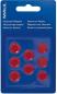 Preview: Maul magnete 15mm 6175225 rot 8 stück - Maul-6175225-4002390027106