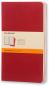 Preview: Moleskine notizheft cahier a5 101-4 liniert, rot 3 stück - Moleskine-101-4-9788862931014