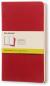 Preview: Moleskine notizheft cahier a5 103-8 blanko, rot 3 stück - Moleskine-103-8-9788862931038
