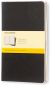 Preview: Moleskine notizheft cahier a5 496-3 kariert, schwarz 3 stück - Moleskine-496-3-9788883704963