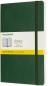 Preview: Moleskine notizbuch sc l/a5 600035 kariert, myrtengrün, 240 s. - Moleskine-600035-8053853600035