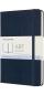 Preview: Moleskine skizzenbuch hc 18.2x11.8cm 603104 medium, saphir, 88 seiten - Moleskine-603104-8053853603104