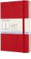 Preview: Moleskine skizzenbuch hc 18.2x11.8cm 603111 medium, scharlachrot, 88 s. - Moleskine-603111-8053853603111