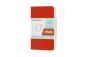 Preview: MOLESKINE Notizheft 2x 10.5x6.5cm 620480 liniert, korall/marine, 56 S.