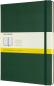 Preview: Moleskine notizbuch xl hc 25x19cm 629124 kariert, myrtengrün, 192 s. - Moleskine-629124-8058647629124