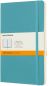 Preview: Moleskine notizbuch l/a5 715505 liniert, sc, riff blau - Moleskine-715505-8058341715505