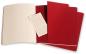 Preview: Moleskine notizheft cahier xl 25x19cm 931076 liniert, rot 3 stück - Moleskine-931076-9788862931076-04.jpg