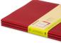 Preview: Moleskine notizheft cahier xl 25x19cm 931090 blanko, rot 3 stück - Moleskine-931090-9788862931090-05.jpg
