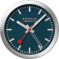 Preview: Mondaine wand / tischuhr 125mm a997.46sbv.1 blau, weckfunktion - Mondaine-a997.46sbv.1-7611382631510-02.jpg