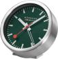 Preview: Mondaine wand / tischuhr 125mm a997.66sbv.1 grün, weckfunktion - Mondaine-a99766sbv1-7611382636034