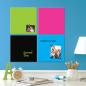 Preview: Nobo quartet magnethaftend 1903897 360x360mm violett - Nobo-1903897-5028252393218-02.jpg