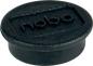 Preview: Nobo magnet rund 24mm 1915291 schwarz 10 stück - Nobo-1915291-5028252611138