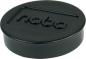 Preview: Nobo magnet rund 38mm 1915305 schwarz 10 stück - Nobo-1915305-5028252611275