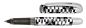 Preview: Online rollerball college ii 0.7mm 12469/3d dark squares blau - Online-12469-3d-4014421124692