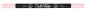 Preview: Online calli brush twin 3mm 18612/6 powder - Online-18612-6-4014421186126