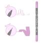Preview: Online callibrush pen double tip 2mm 19065/6 lavender - Online-19065-6-4014421190659-03.jpg
