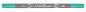 Preview: Online callibrush pen double tip 2mm 19067/6 turquoise - Online-19067-6-4014421190673