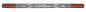 Preview: Online callibrush pen double tip 2mm 19068/6 aubergine - Online-19068-6-4014421190680