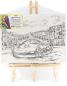 Preview: Online artist leinwand set venice 61040/3 inkl. 6 brushpens 30x23cm - Online-61040-3-4014421610409