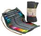 Preview: Online callibrush pen double tip 81463 roll pouch, 24 stück - Online-81463-4014421814630